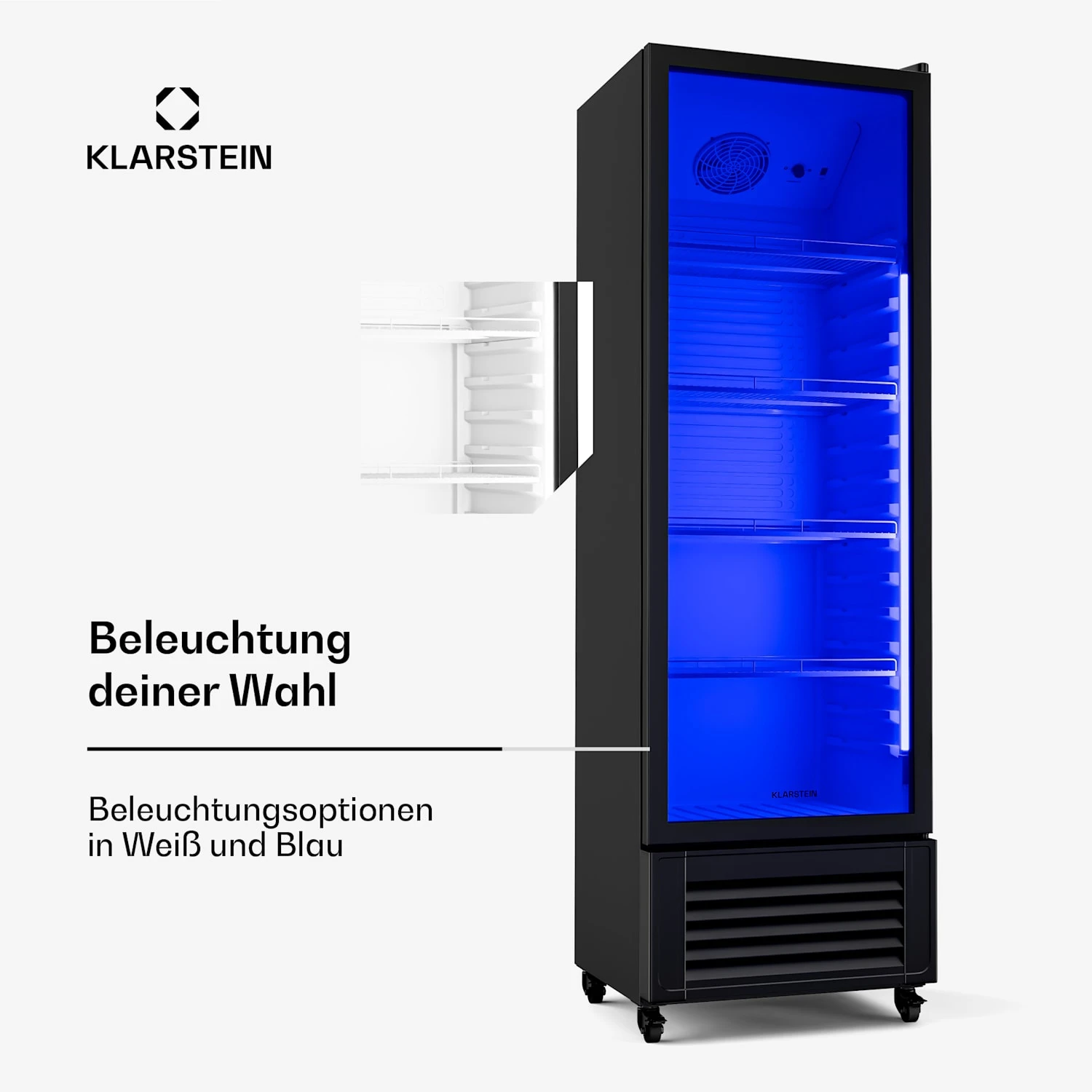GrandCooler Getränkekühlschrank Mit Glastür | 306 L 6 GrandCooler Getränkekühlschrank Mit Glastür | 306 L – Bild 4