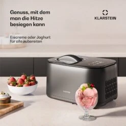 FrostFusion Eiscremebereiter – 2-in-1 Eiscreme- Und Joghurtbereiter -KLarstein Verkaufsgeschäft 10046686 de 0004 usp