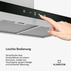 CurveVent Dunstabzugshaube | 90 Cm -KLarstein Verkaufsgeschäft 10046744 de 0005 usp