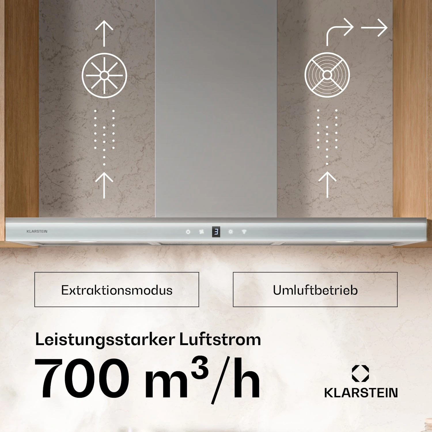 Auriana Dunstabzugshaube | 90 Cm 5 Auriana Dunstabzugshaube | 90 Cm – Bild 3
