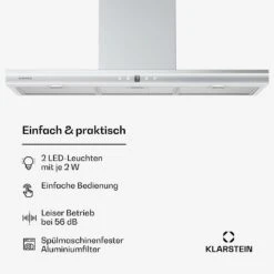 Auriana Dunstabzugshaube | 90 Cm 15 Auriana Dunstabzugshaube | 90 Cm -KLarstein Verkaufsgeschäft 10046757 de 0006 usp