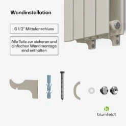 Blumfeldt Ontario Heizkörper 120x30 612 W Leistung -KLarstein Verkaufsgeschäft 10046798 de 0005 usp