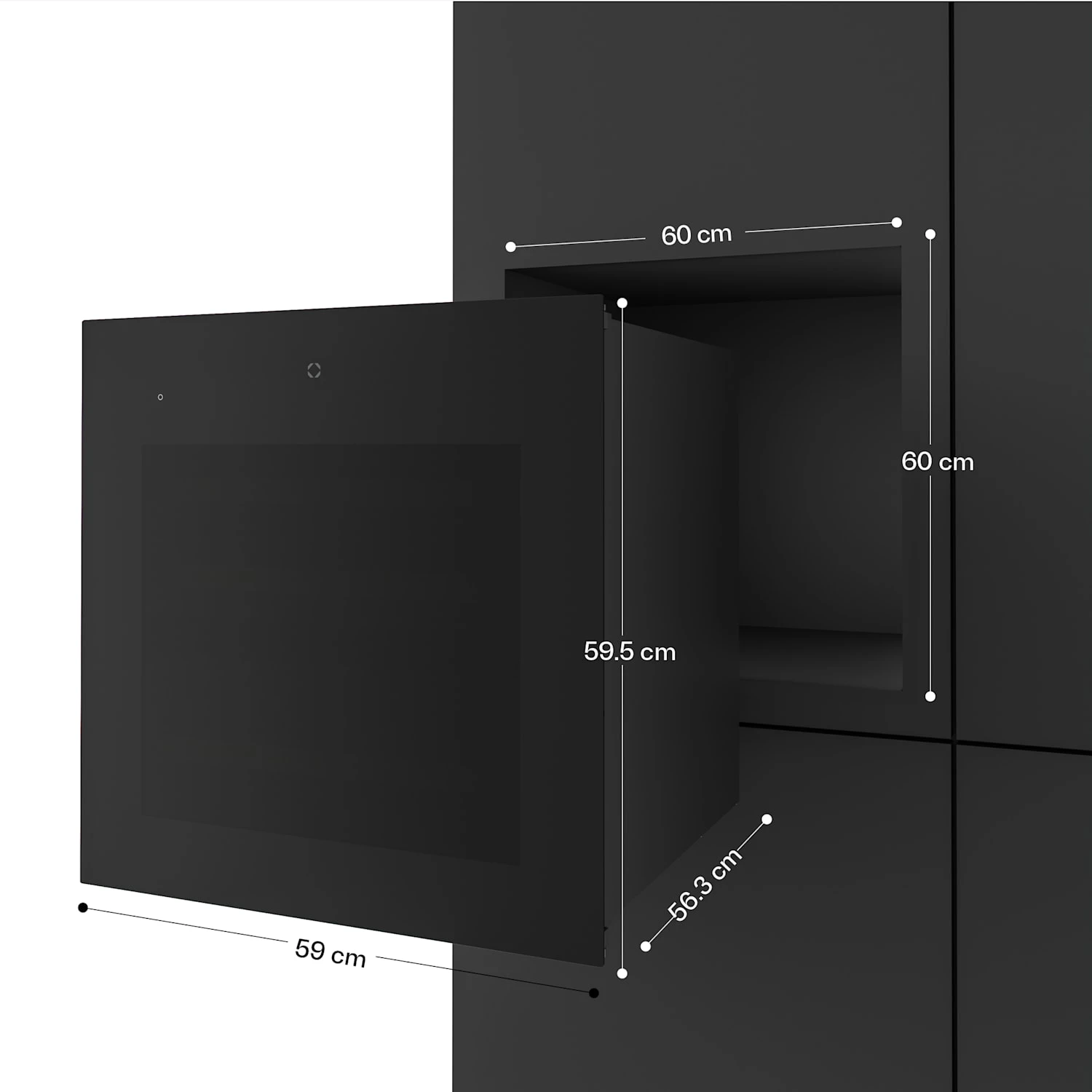 Velaire 65cm 36 Flaschen Weinkühlschrank 2 Zonen Schwarz 9 Velaire 65cm 36 Flaschen Weinkühlschrank 2 Zonen Schwarz – Bild 7