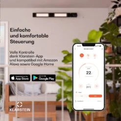 Phantom Infrarotheizung Für Die Wand | 2000 W | 15 M² | 84 X 10 Cm 12 Phantom Infrarotheizung Für Die Wand | 2000 W | 15 M² | 84 X 10 Cm -KLarstein Verkaufsgeschäft 10047606 de 0004 usp