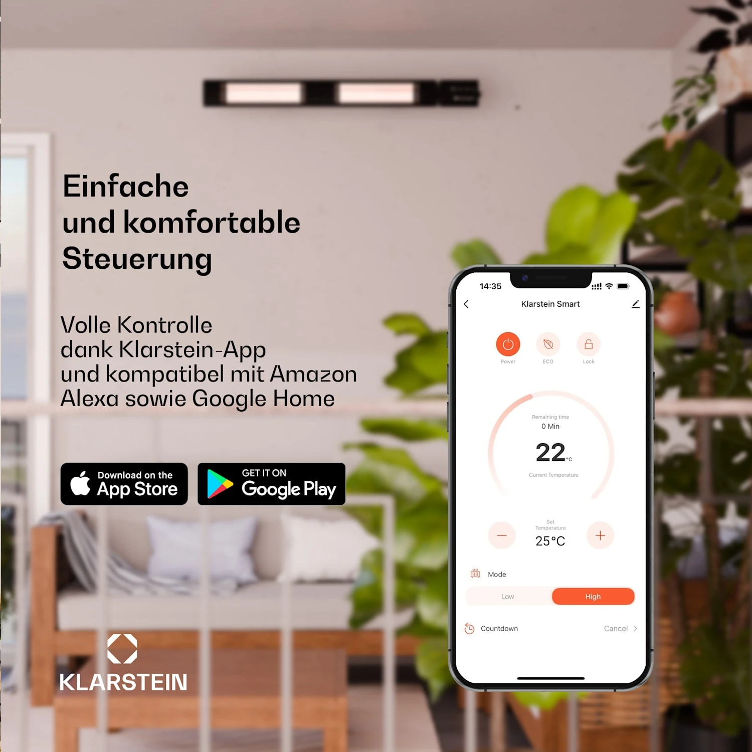 Phantom Infrarotheizung Für Die Wand | 2000 W | 15 M² | 84 X 10 Cm 6 Phantom Infrarotheizung Für Die Wand | 2000 W | 15 M² | 84 X 10 Cm – Bild 4