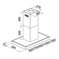 Madonna Dunstabzugshaube Umluftset -KLarstein Verkaufsgeschäft 60002298 yy 0007 logo Klarstein Madonna Dunstabzugshaube 90cm reedit