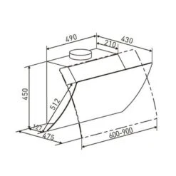 Annabelle 60 Dunstabzugshaube 17 Annabelle 60 Dunstabzugshaube -KLarstein Verkaufsgeschäft 60002315 yy 0008 logo Klarstein Annabelle60 Dunstabzugshaube schwarz