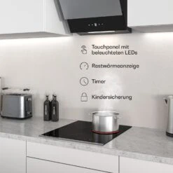 Verosteel Glaskeramik-Kochfeld + Verosteel Kopffreihaube | 45 Cm 25 Verosteel Glaskeramik-Kochfeld + Verosteel Kopffreihaube | 45 Cm -KLarstein Verkaufsgeschäft 60003306 de 0011 usp