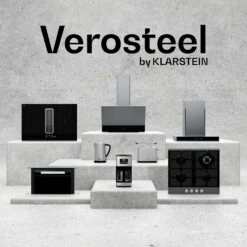 Verosteel Glaskeramik-Kochfeld + Verosteel Kopffreihaube | 45 Cm 26 Verosteel Glaskeramik-Kochfeld + Verosteel Kopffreihaube | 45 Cm -KLarstein Verkaufsgeschäft 60003306 yy 0012 logo