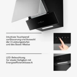 Verosteel Induktionskochfeld + Verosteel Kopffreihaube | 60 Cm 20 Verosteel Induktionskochfeld + Verosteel Kopffreihaube | 60 Cm -KLarstein Verkaufsgeschäft 60003307 de 0006 usp