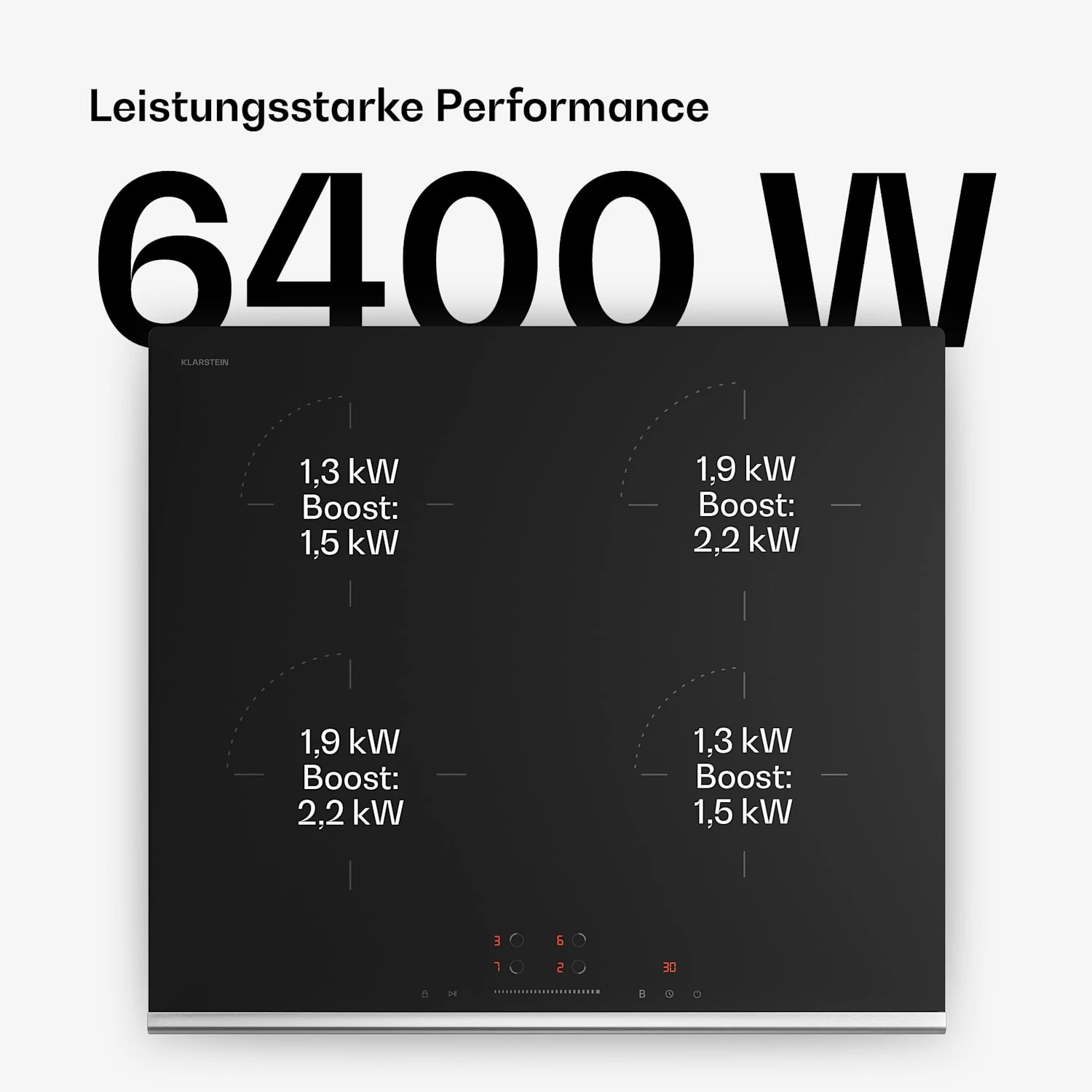 Verosteel Induktionskochfeld + Verosteel Kopffreihaube | 60 Cm 10 Verosteel Induktionskochfeld + Verosteel Kopffreihaube | 60 Cm – Bild 8