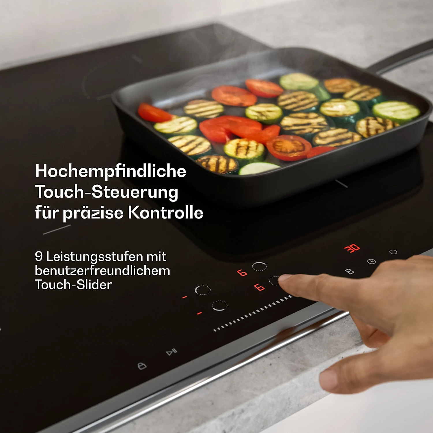 Verosteel Induktionskochfeld + Verosteel Kopffreihaube | 60 Cm 12 Verosteel Induktionskochfeld + Verosteel Kopffreihaube | 60 Cm – Bild 10
