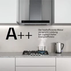 Verosteel Gaskochfeld + Verosteel Kaminhaube | Edelstahl | 60 Cm -KLarstein Verkaufsgeschäft 60003309 de 0008 usp