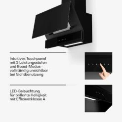 Velaire Einbaubackofen + Induktionskochfeld + Kopffreihaube | 60 Cm -KLarstein Verkaufsgeschäft 60003312 de 0011 usp